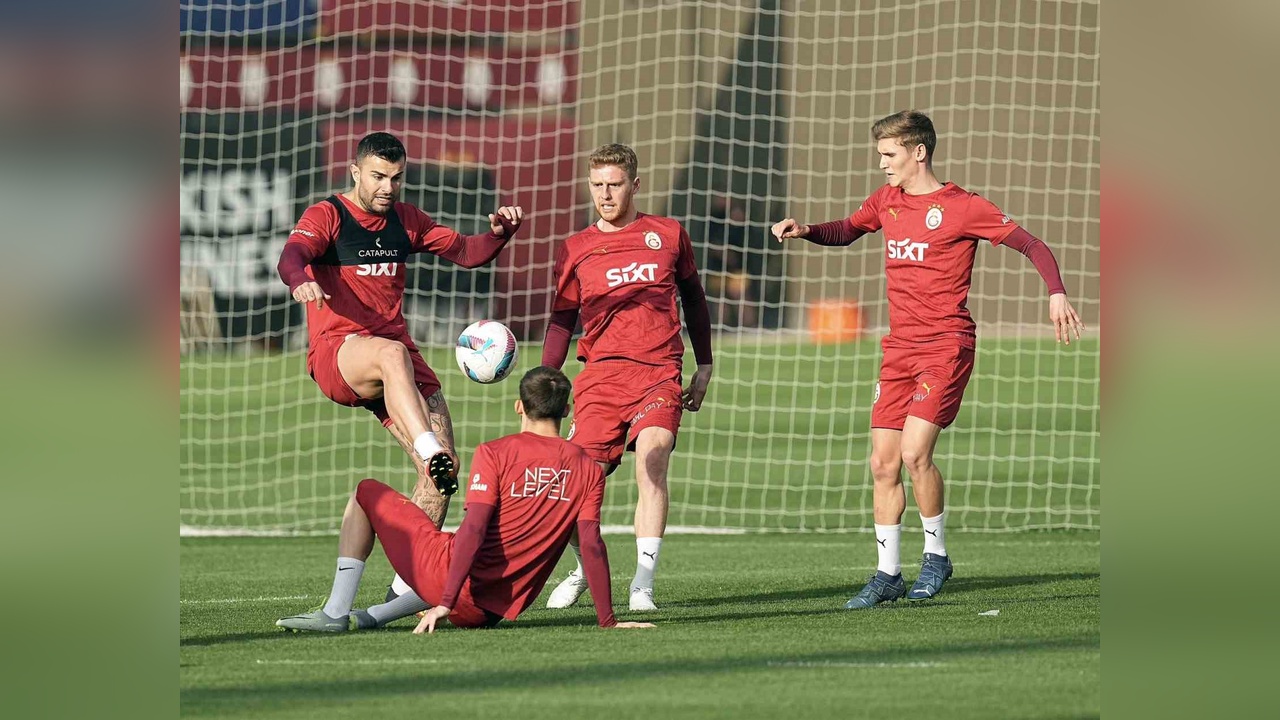 Galatasaray, Beşiktaş Derbisi İçin Hazırlıklarını Devam Ettiriyor