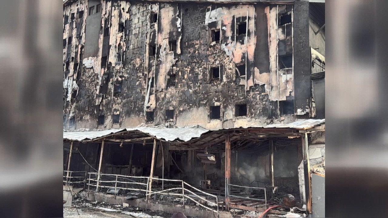 Uludağ'daki Otel Yangınında Bir Kişi Hayatını Kaybetti