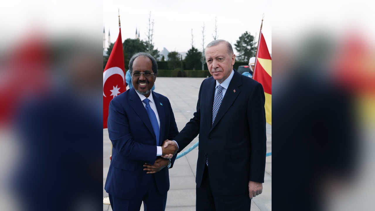 Cumhurbaşkanı Erdoğan ve Somali Cumhurbaşkanı Mahmud Görüşme Gerçekleştirdi