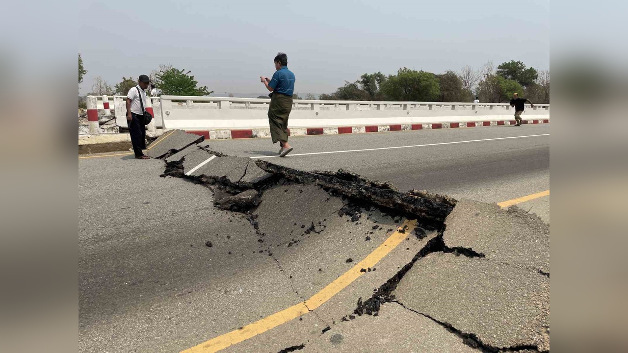 Myanmar'da İki Büyük Deprem Meydana Geldi