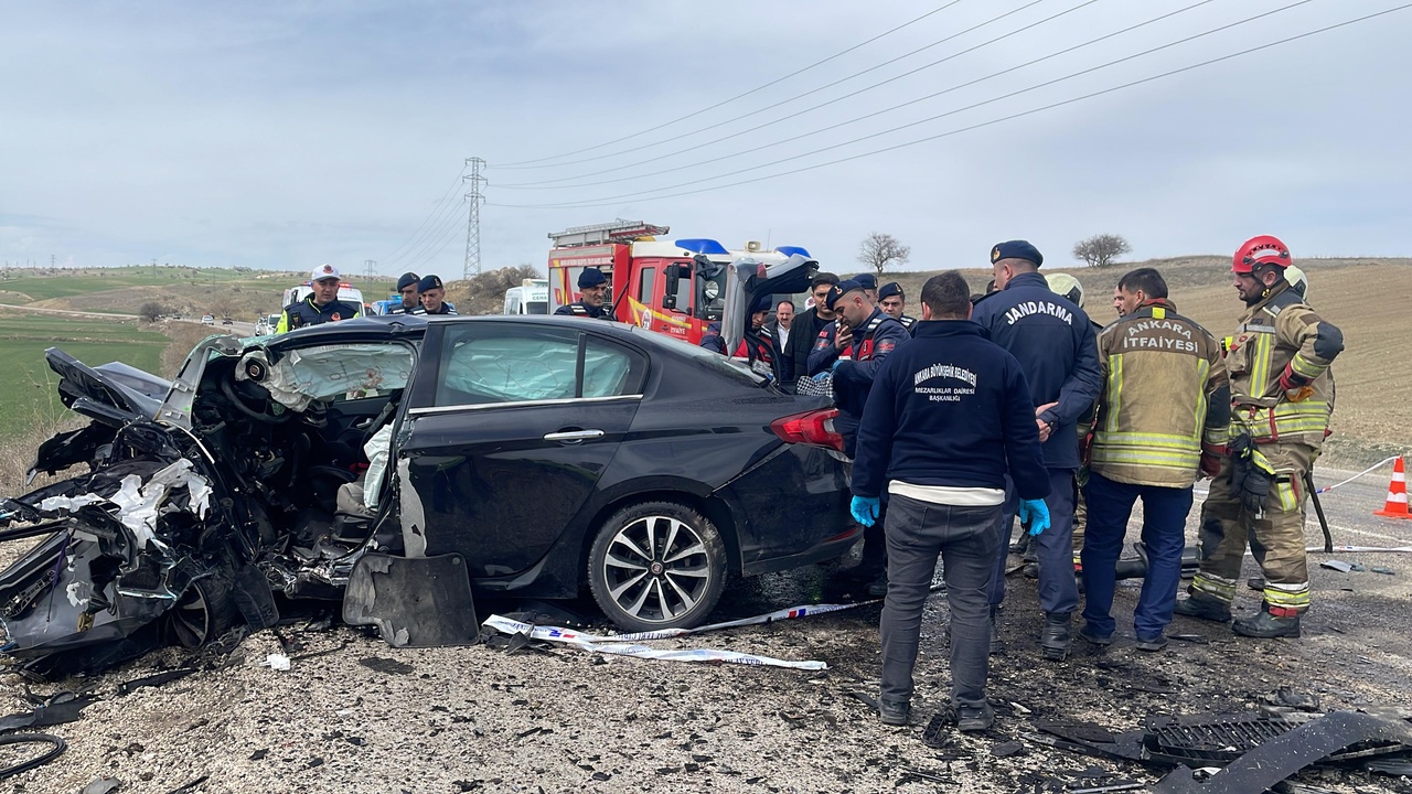 Ankara'da Trafik Kazası: 6 Kişi Hayatını Kaybetti