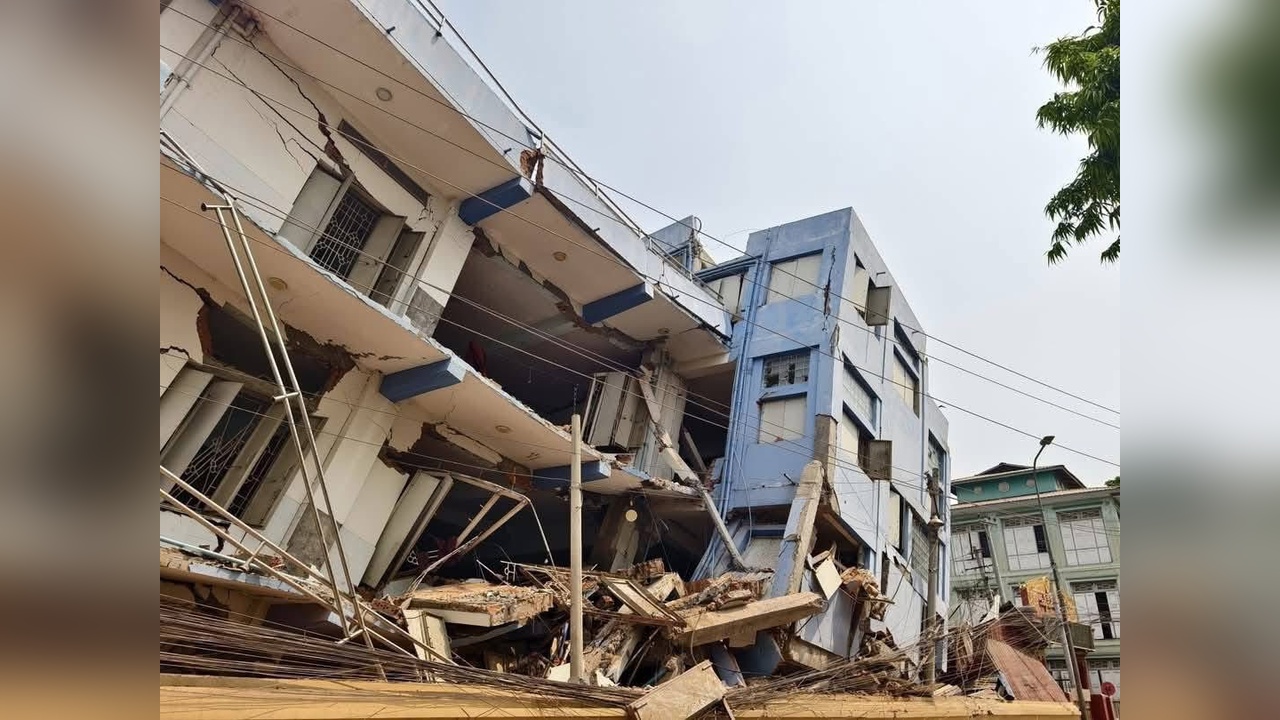 Myanmar'da Depremler Sonucu Can Kaybı 1644'e Ulaştı