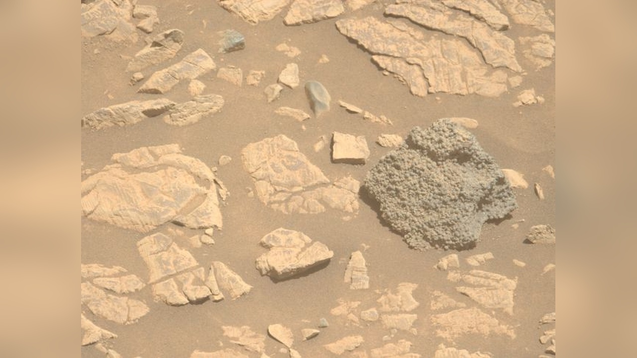 Mars'ta Eşsiz Bir Kaya Bulundu
