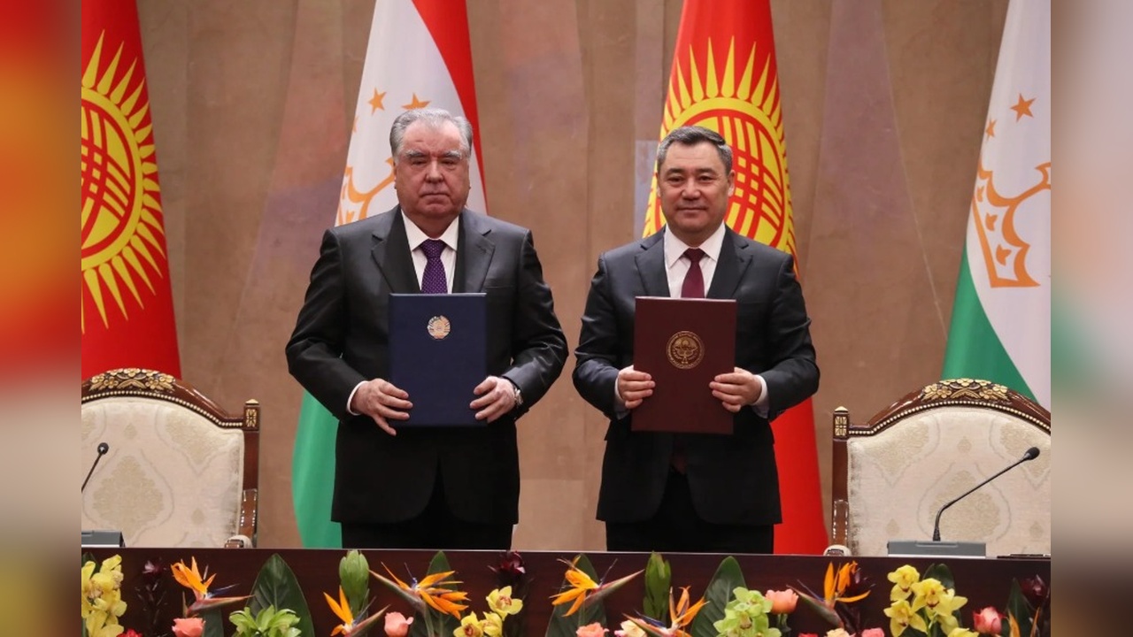 Tacikistan ve Kırgızistan Sınır Anlaşmasını Onayladı