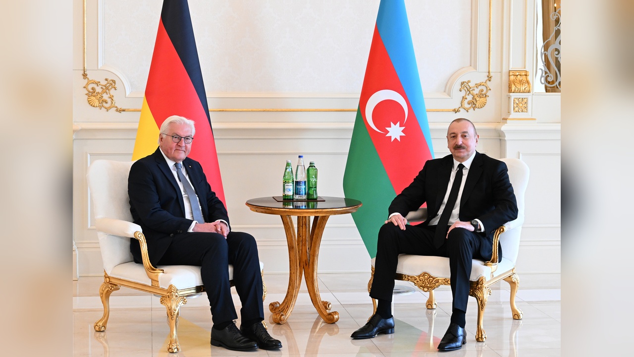 Aliyev ve Steinmeier'den Önemli Görüşme