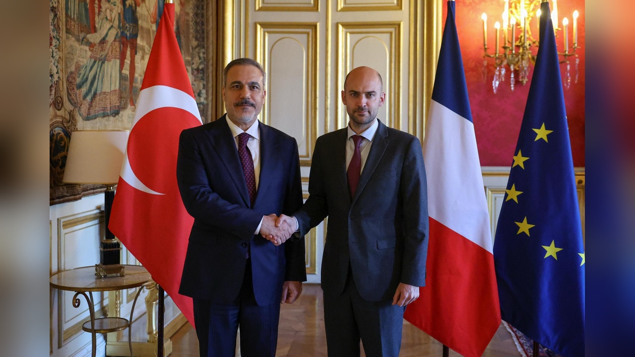 Fidan ve Barrot, İkili İlişkileri Görüşmek Üzere Bir Araya Geldi