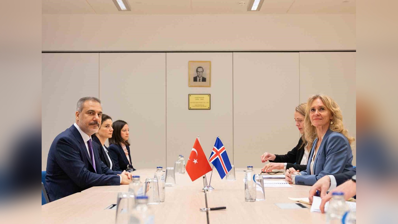 Bakan Fidan ve Gunnarsdottir Brüksel'de Bir Araya Geldi