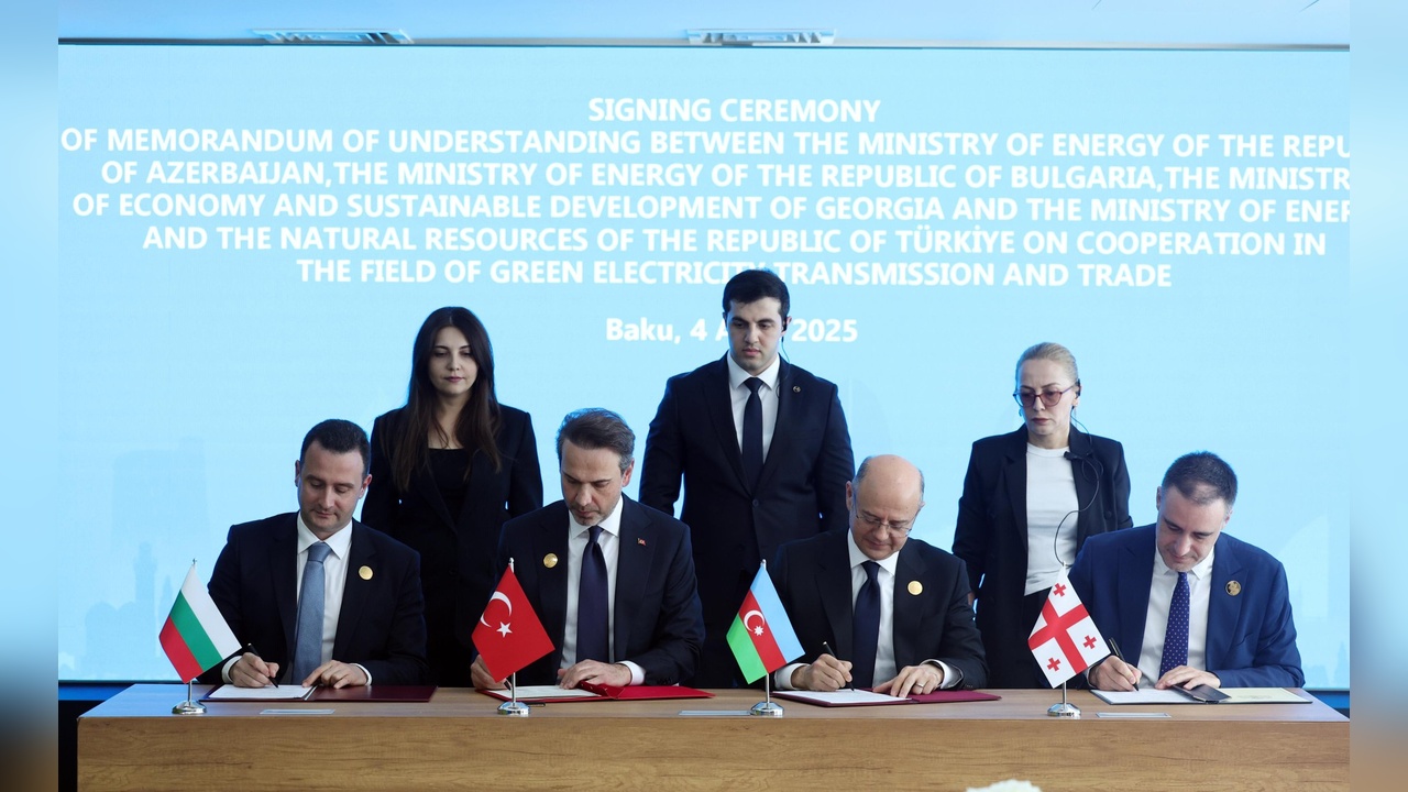 Dört Ülke Yeşil Elektrik Projesi İçin Anlaştı