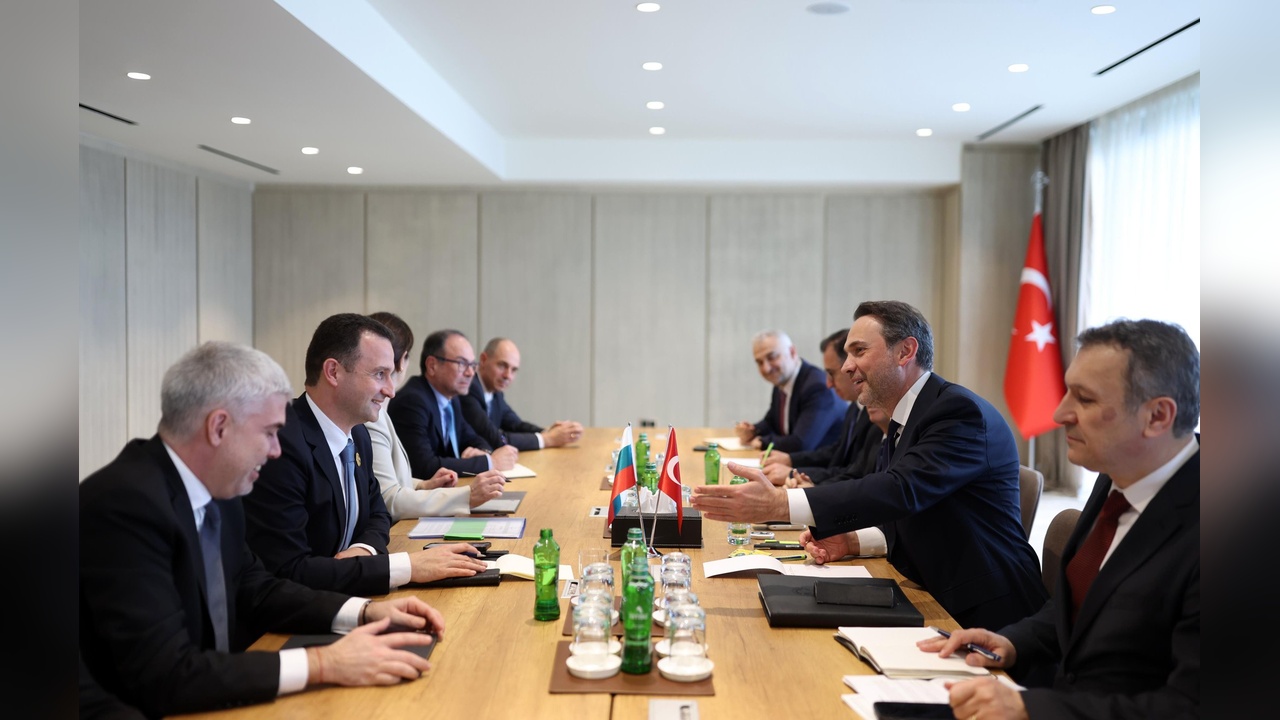 Bakan Bayraktar ve Stankov'dan Enerji İşbirliği Görüşmesi