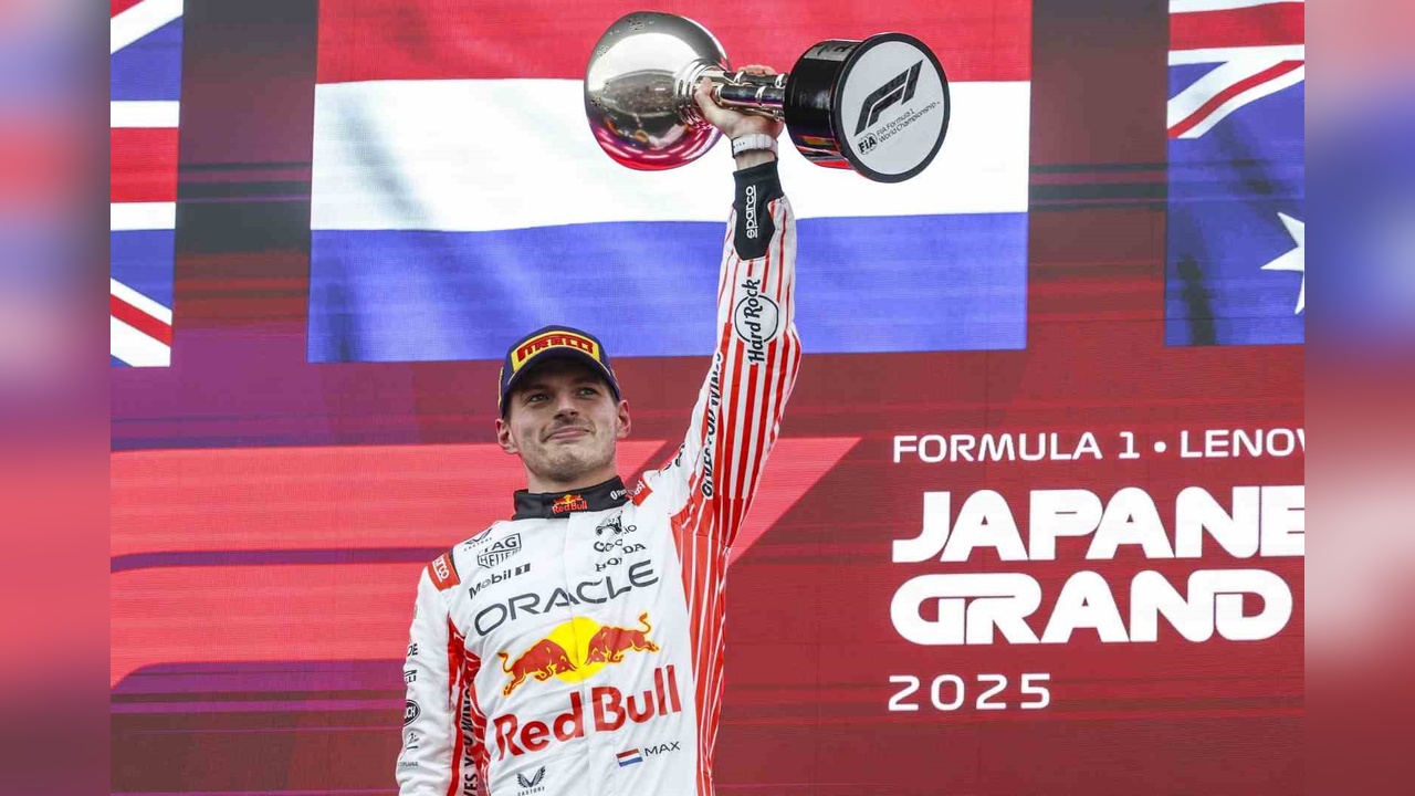 Max Verstappen, Japonya'da Zafer Elde Etti