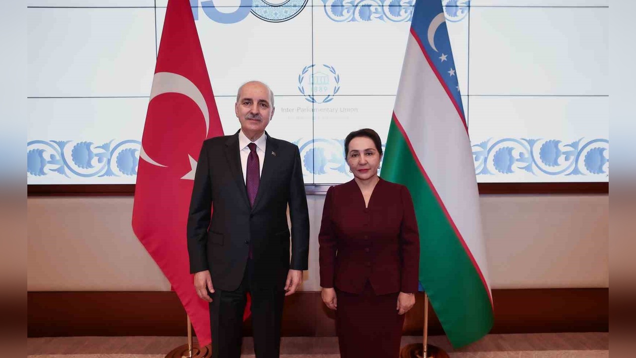 Kurtulmuş, Özbekistan Meclis Başkanları ile Bir Araya Geldi