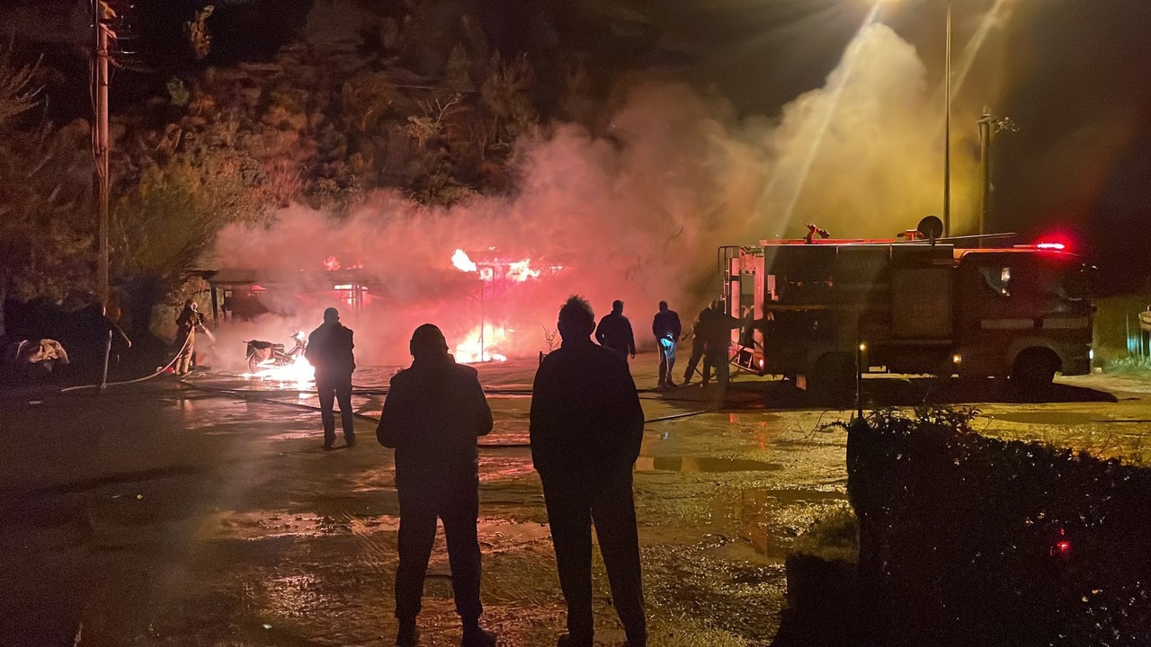 Balık Restoranında Yangın: Bir Yaralı