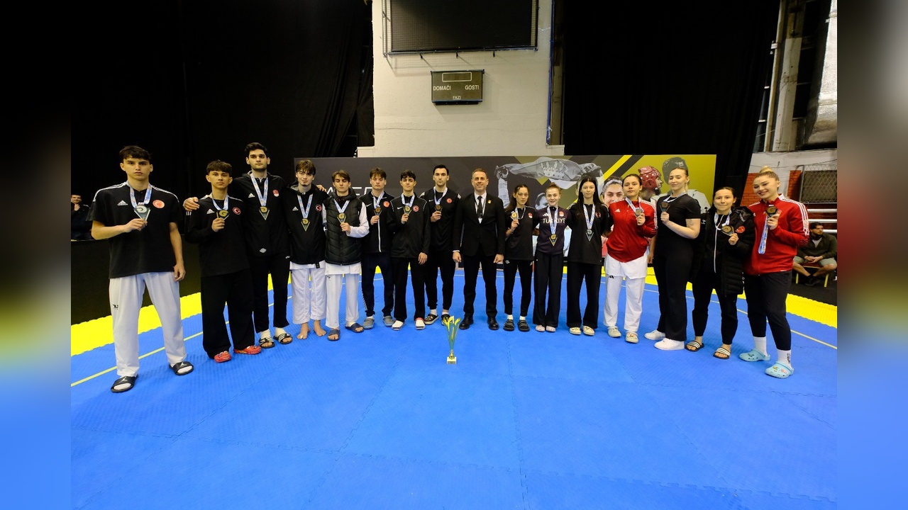 Türkiye Taekwondo Takımı, Sırbistan'da Madalya Yağmuruna Tutuldu