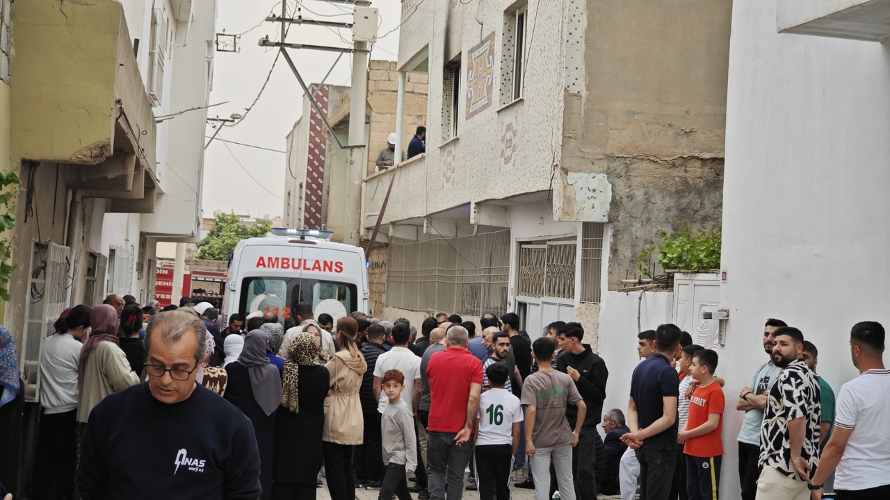 Mardin'de Yangın Faciası: Yatağa Bağımlı Hasta Hayatını Kaybetti
