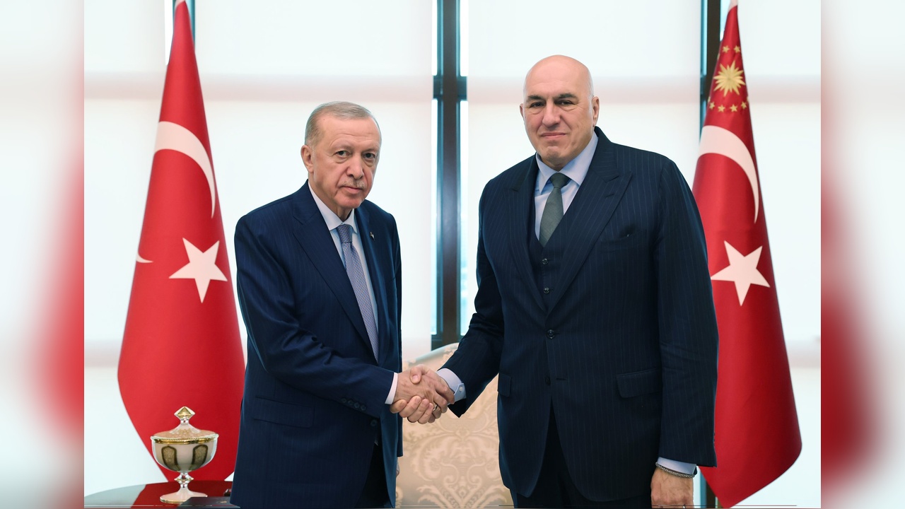 Cumhurbaşkanı Erdoğan, İtalya'nın Savunma Bakanı Crosetto'yu Ağırladı