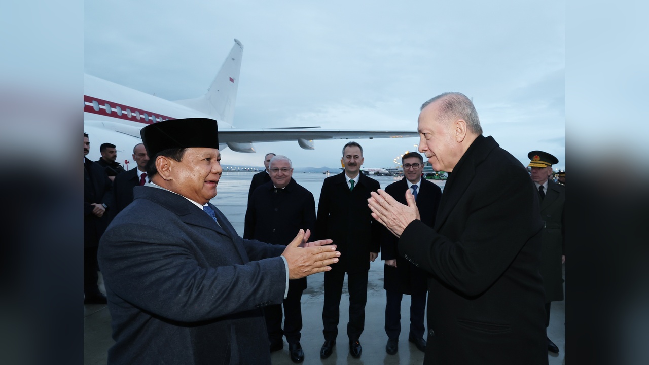 Erdoğan ve Subianto Resmi Törende Bir Araya Geldi