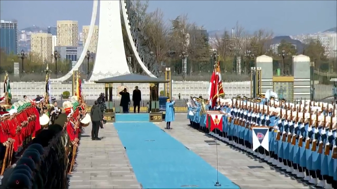 Erdoğan ve Subianto Resmi Törende Bir Araya Geldi