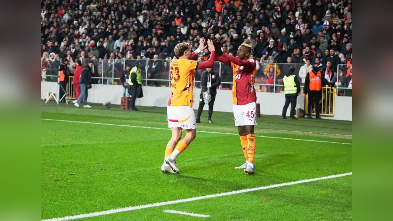 Galatasaray, Samsunspor'u Yenerek Galibiyet Serisini Uzattı
