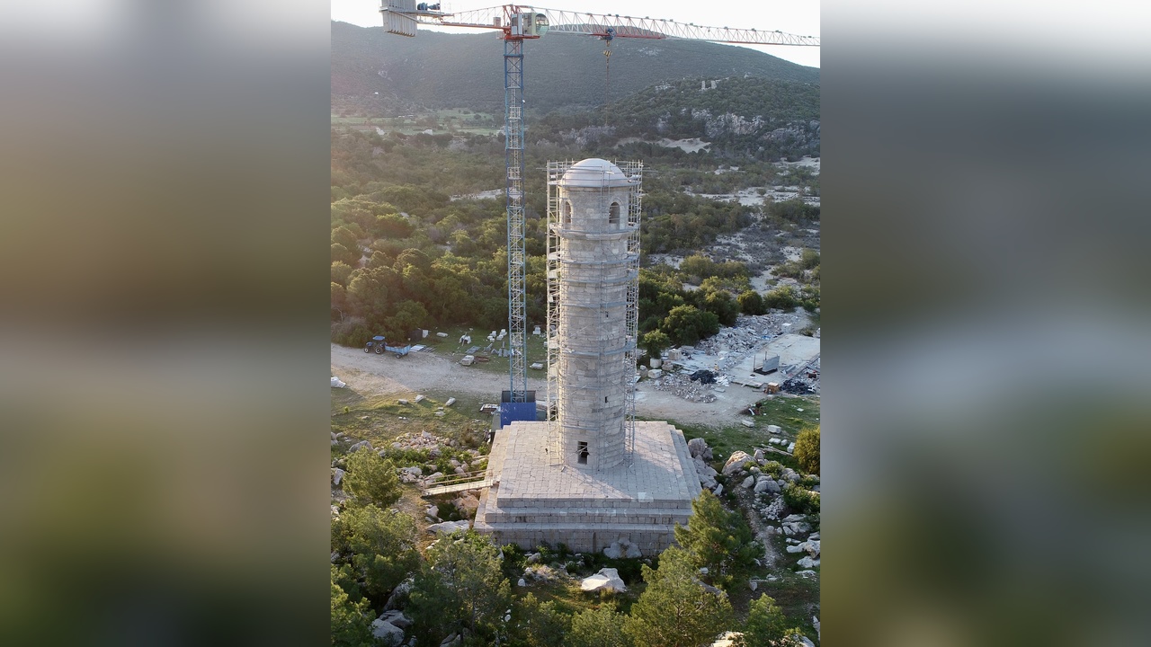 Patara Deniz Feneri Restorasyonu Tamamlandı