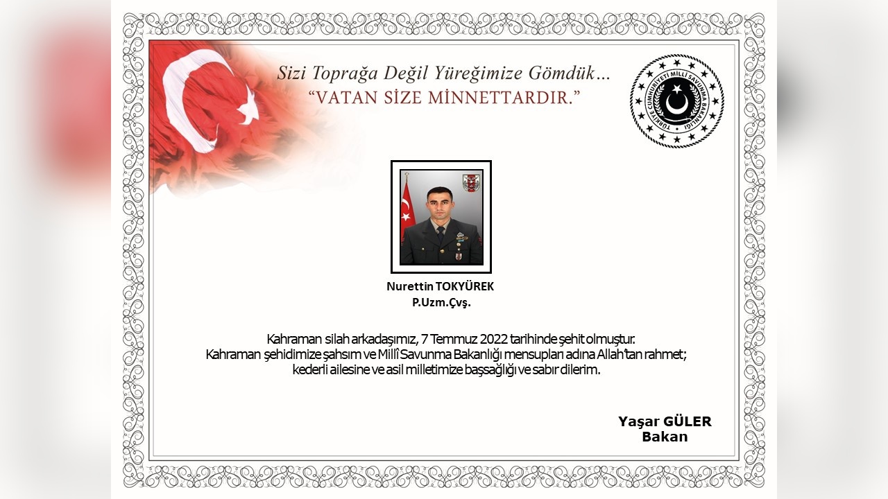 2022'de Şehit Olan Uzman Çavuşun Naaşı Bulundu