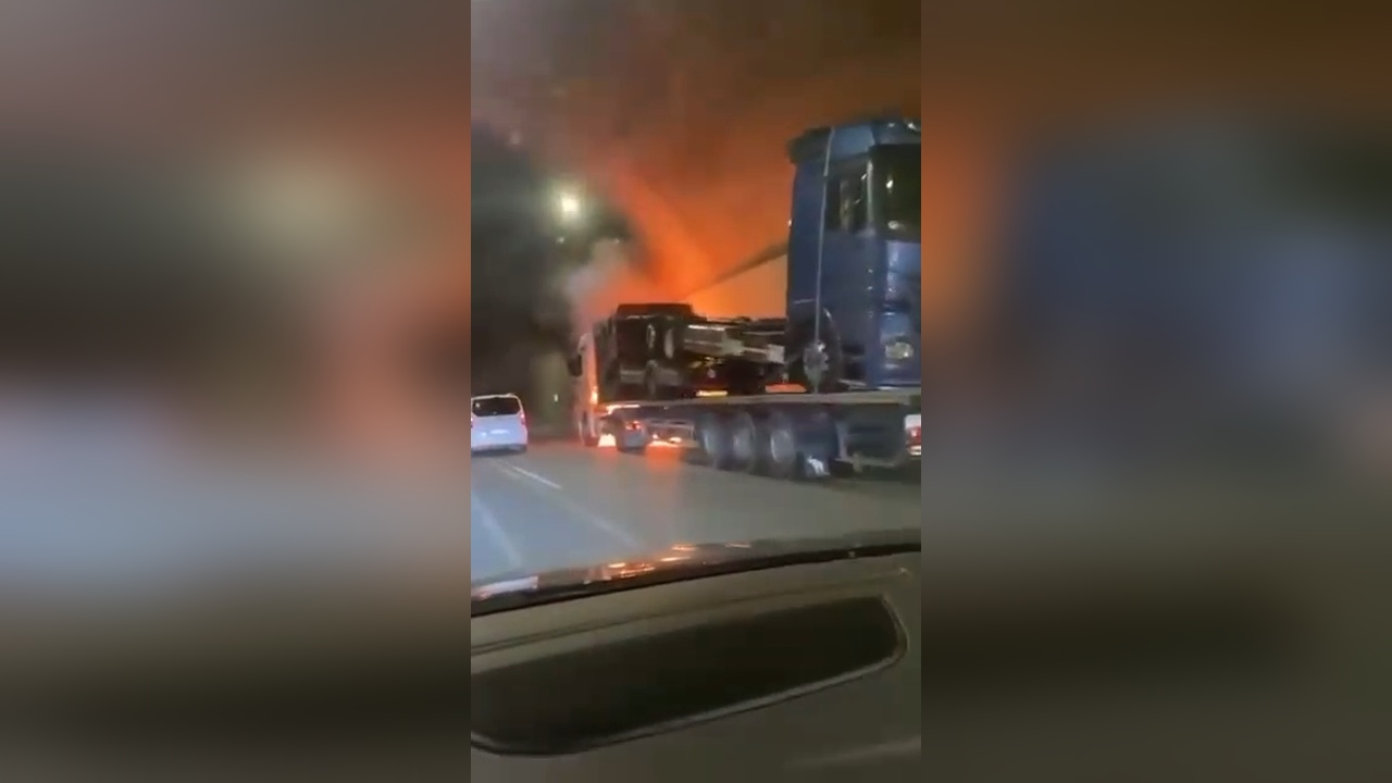Sabiha Gökçen Havalimanı Tüneli'nde Yangın Paniği