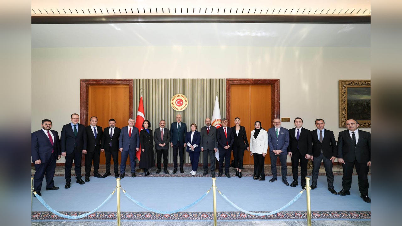 TÜBAF, TBMM Başkanı Kurtulmuş'u Ziyaret Etti