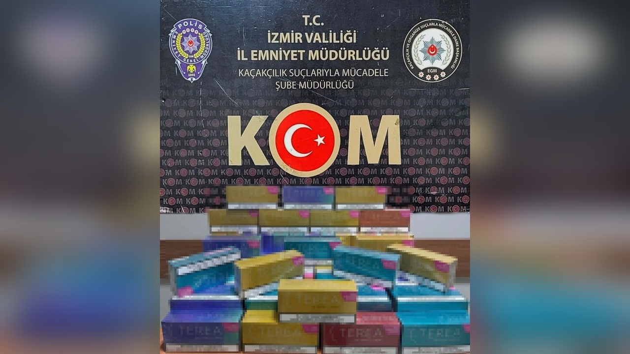 İzmir'de 6,5 Milyon TL Değerinde Kaçak Ürün Operasyonu