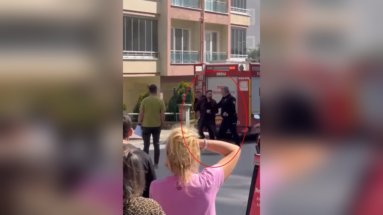 Kendi Evini Kundaklayan Şahıs Yangını İzlerken Yakalandı