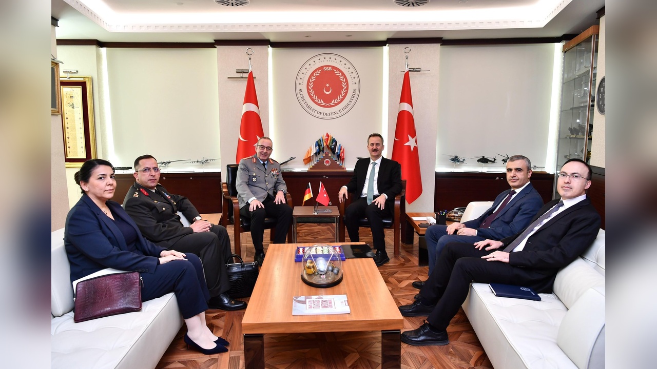Almanya Genelkurmay Başkanı, SSB ve TUSAŞ tesislerinde incelemelerde bulundu