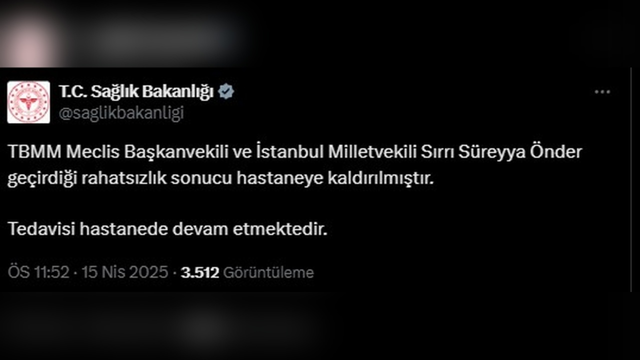 Sırrı Süreyya Önder Hastaneye Kaldırıldı, Pervin Buldan ve DEM Partililer Hastanede Bekliyor
