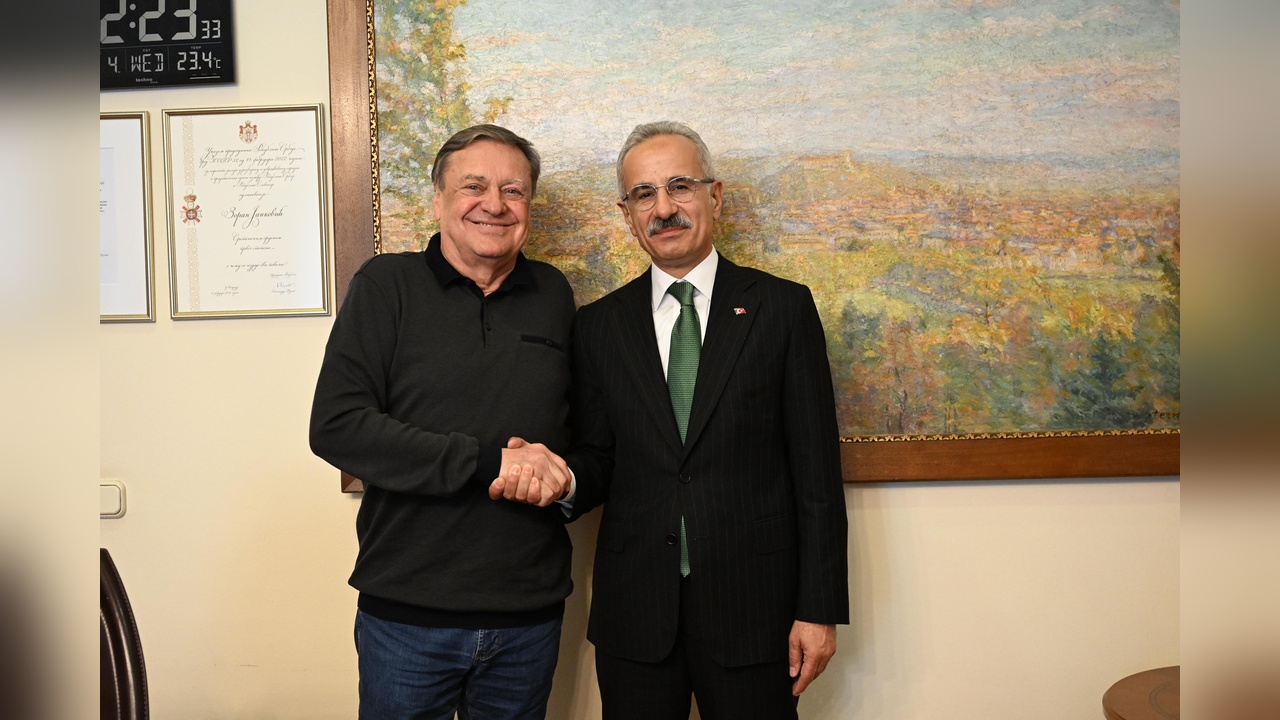 Bakan Uraloğlu, Lübliyana Belediye Başkanı Jankovic ile Resmi Görüşme Gerçekleştirdi