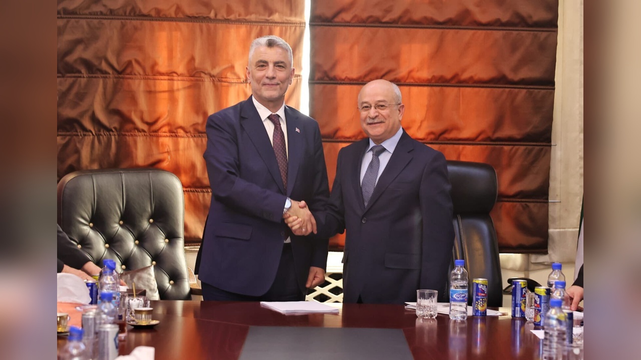 Bakan Bolat ve Suriye Ulaştırma Bakanı Bedir Görüşme Gerçekleştirdi
