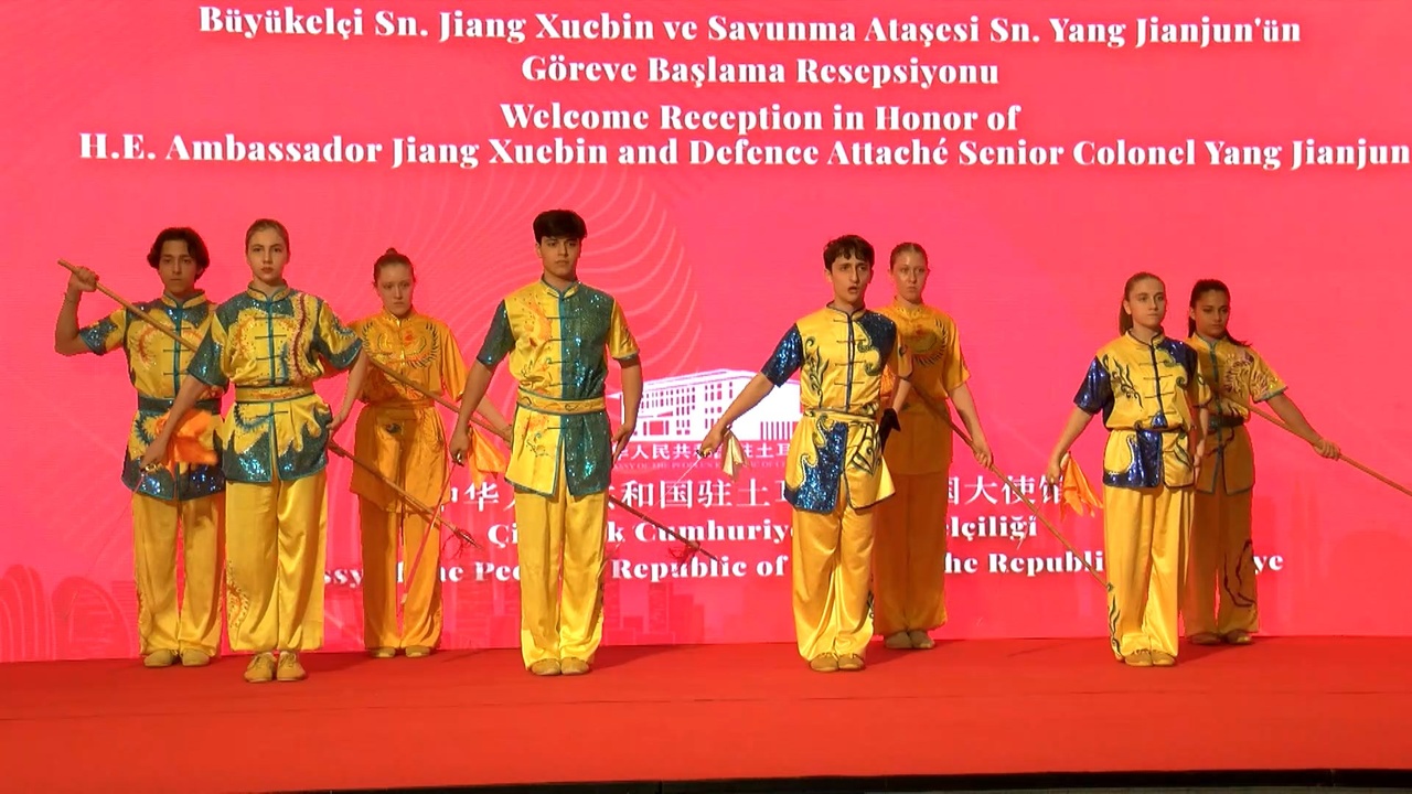 Çin Büyükelçisi Jiang Xuebin Görevine Resepsiyonla Başladı