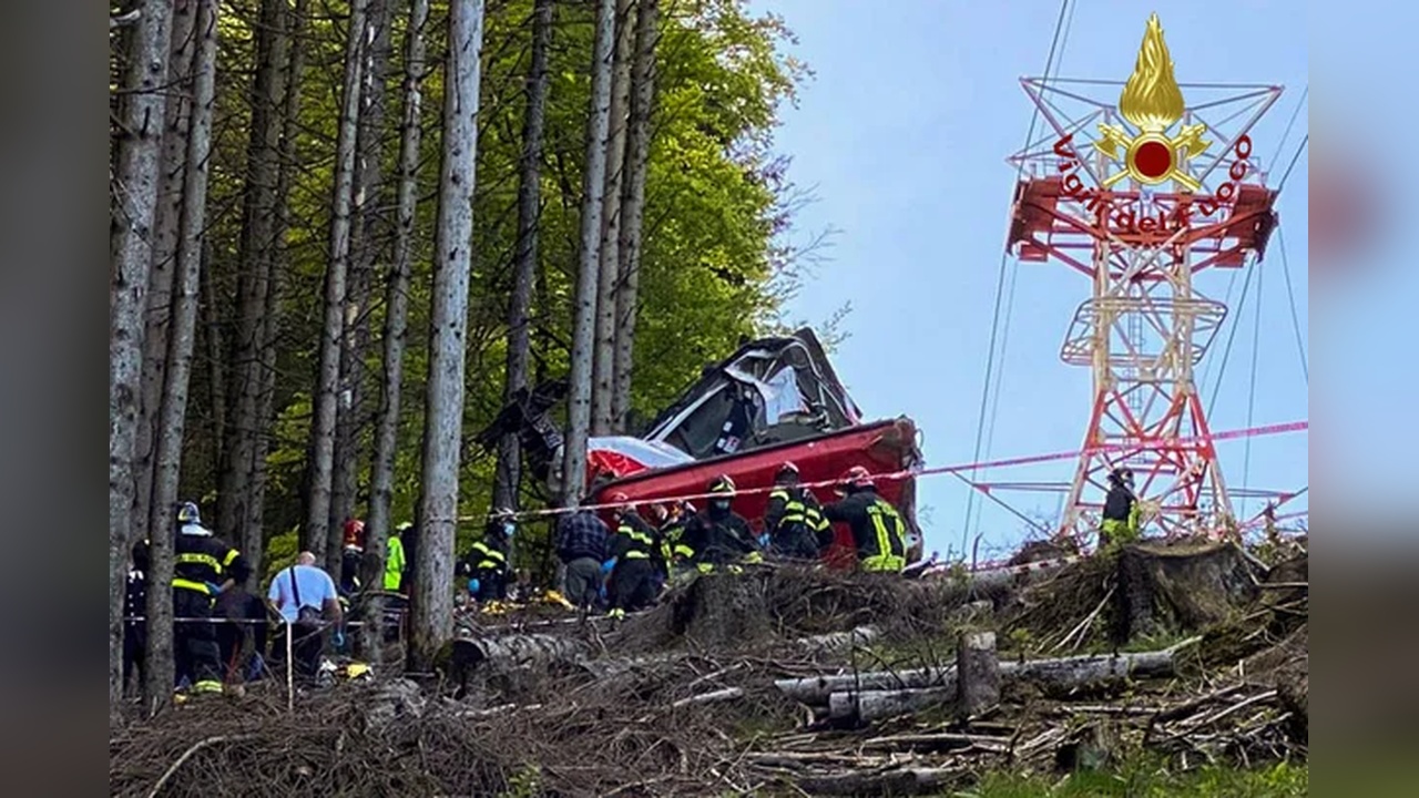 İtalya'da Teleferik Kazası: 4 Kişi Hayatını Kaybetti