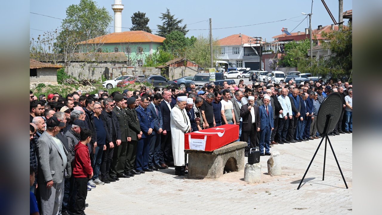 Siirt'te Motosiklet Kazasında Hayatını Kaybeden Astsubay Bursa'da Son Yolculuğuna Uğurlandı