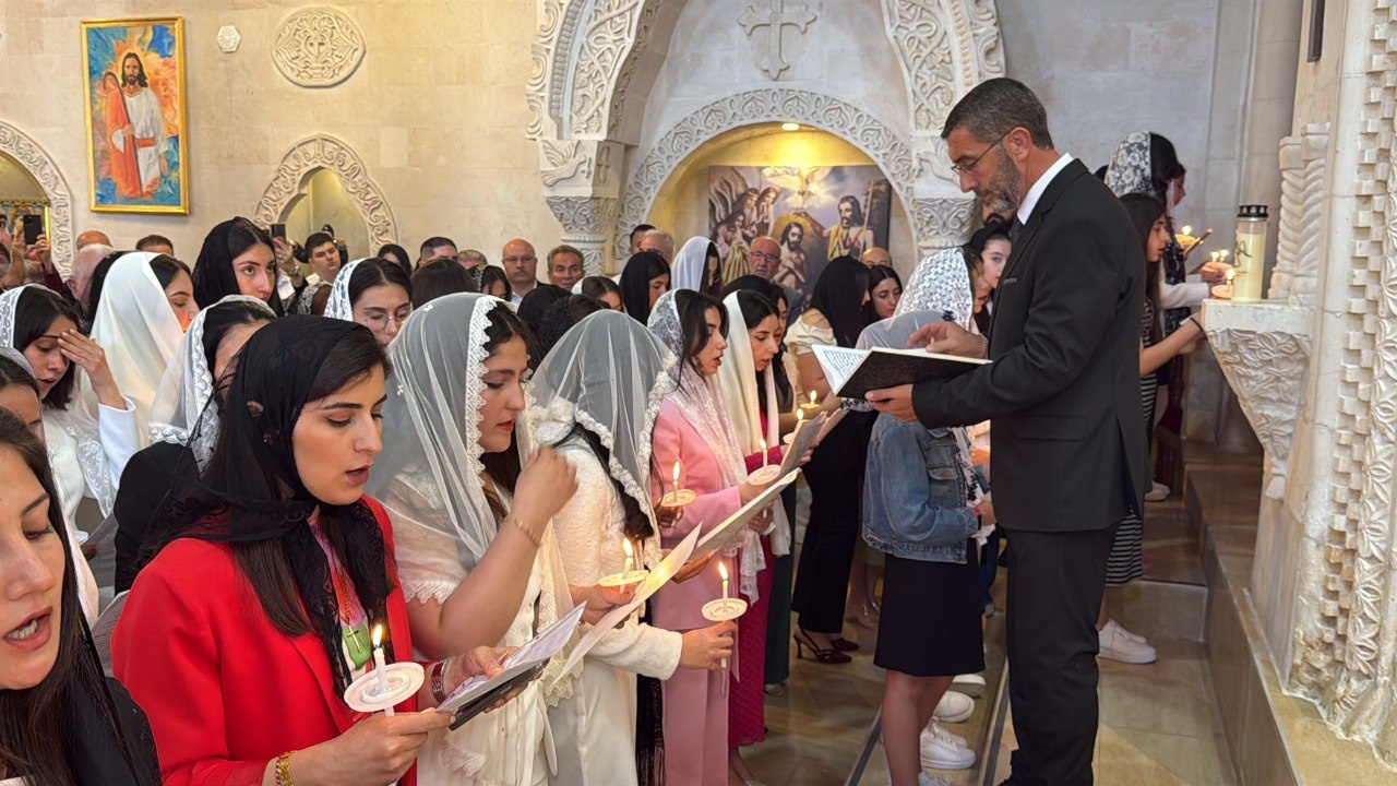 Mardin ve Midyat'ta Paskalya Bayramı Coşkuyla Kutlandı