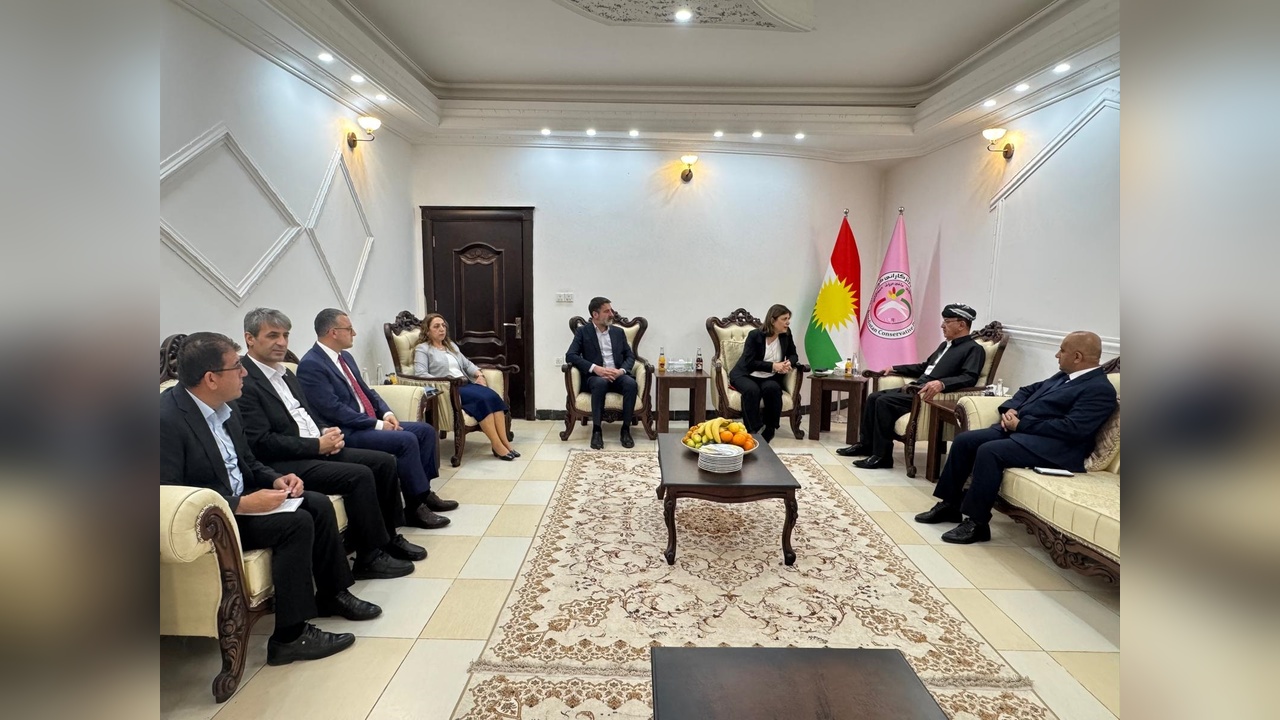 DEM Parti, DBP ve HDK Heyetleri Erbil'de Bir Araya Geldi