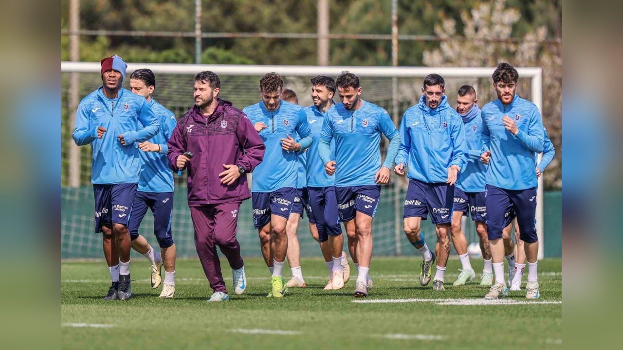 Trabzonspor, Göztepe Maçı İçin Hazırlıklarını Tamamladı