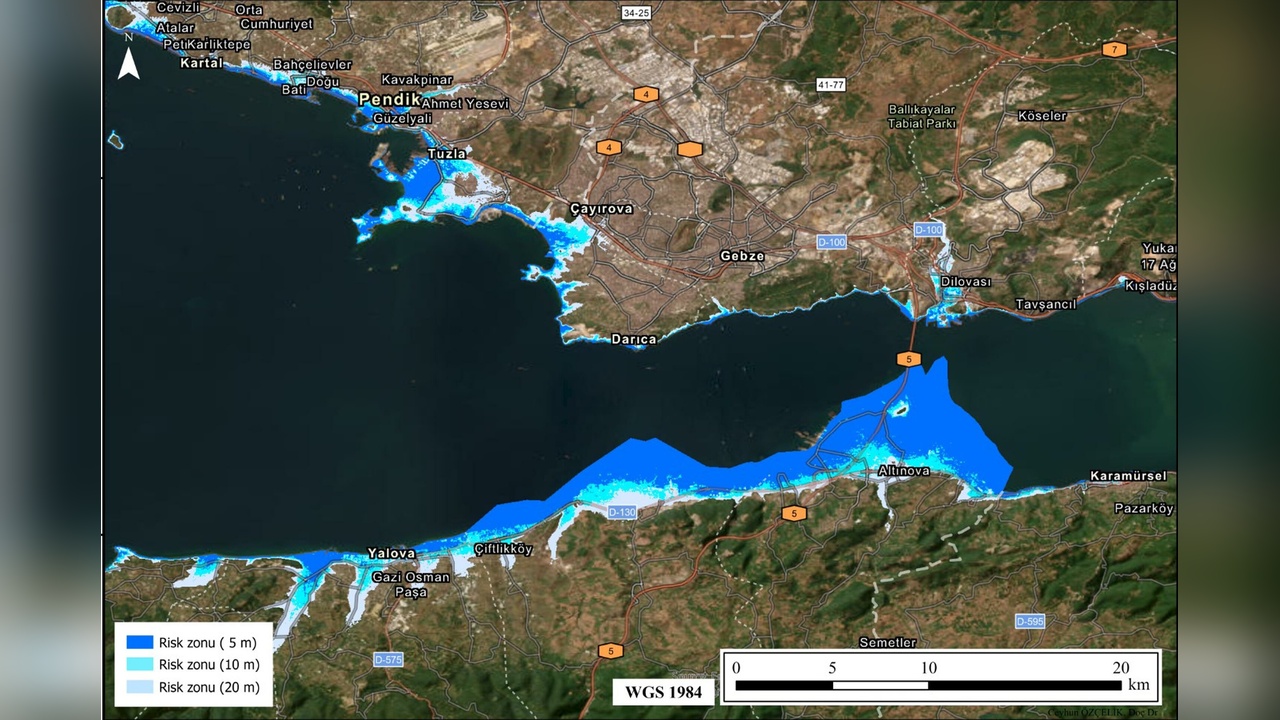 İstanbul ve Marmara Kıyılarında Tsunami Risk Haritası Güncellendi