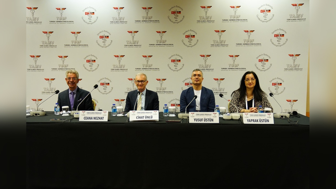 Antalya'da 15. Türk Alman Jinekoloji Kongresi Gerçekleştirildi