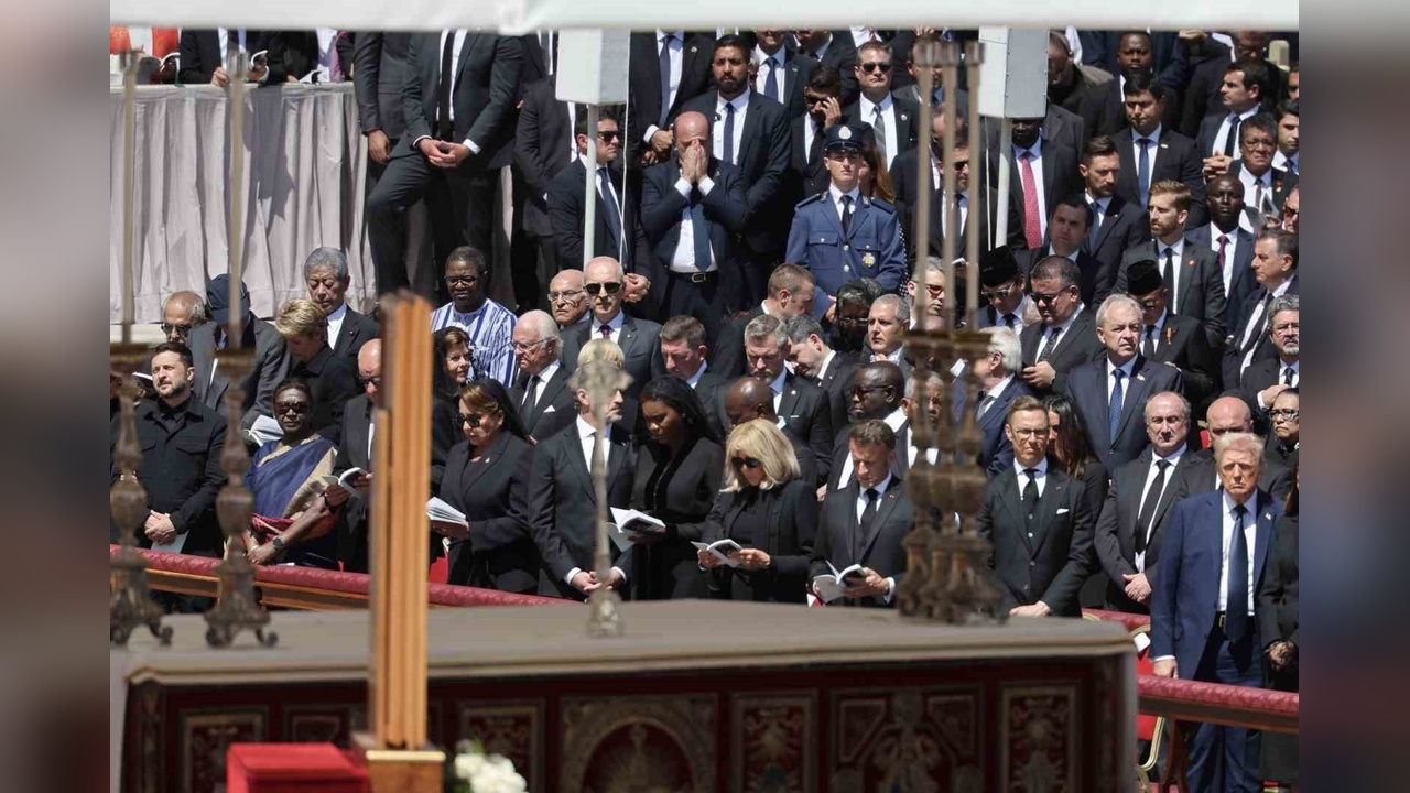 TBMM Başkanı Kurtulmuş, Papa Franciscus’un Cenaze Törenine Katıldı