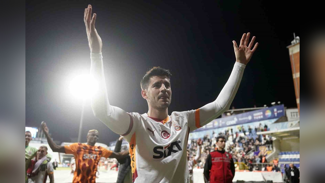 Alvaro Morata, Galatasaray’a Üst Üste Üç Galibiyet Getirdi