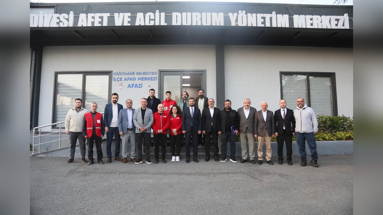 Kâğıthane’de Afet Koordinasyon Toplantısı Yapıldı