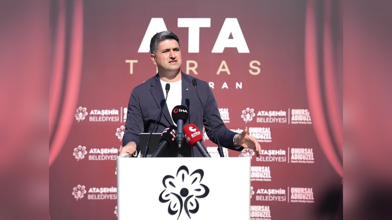 Ataşehir Belediyesi ATA Teras Sosyal Tesis Restoranını Hizmete Soktu