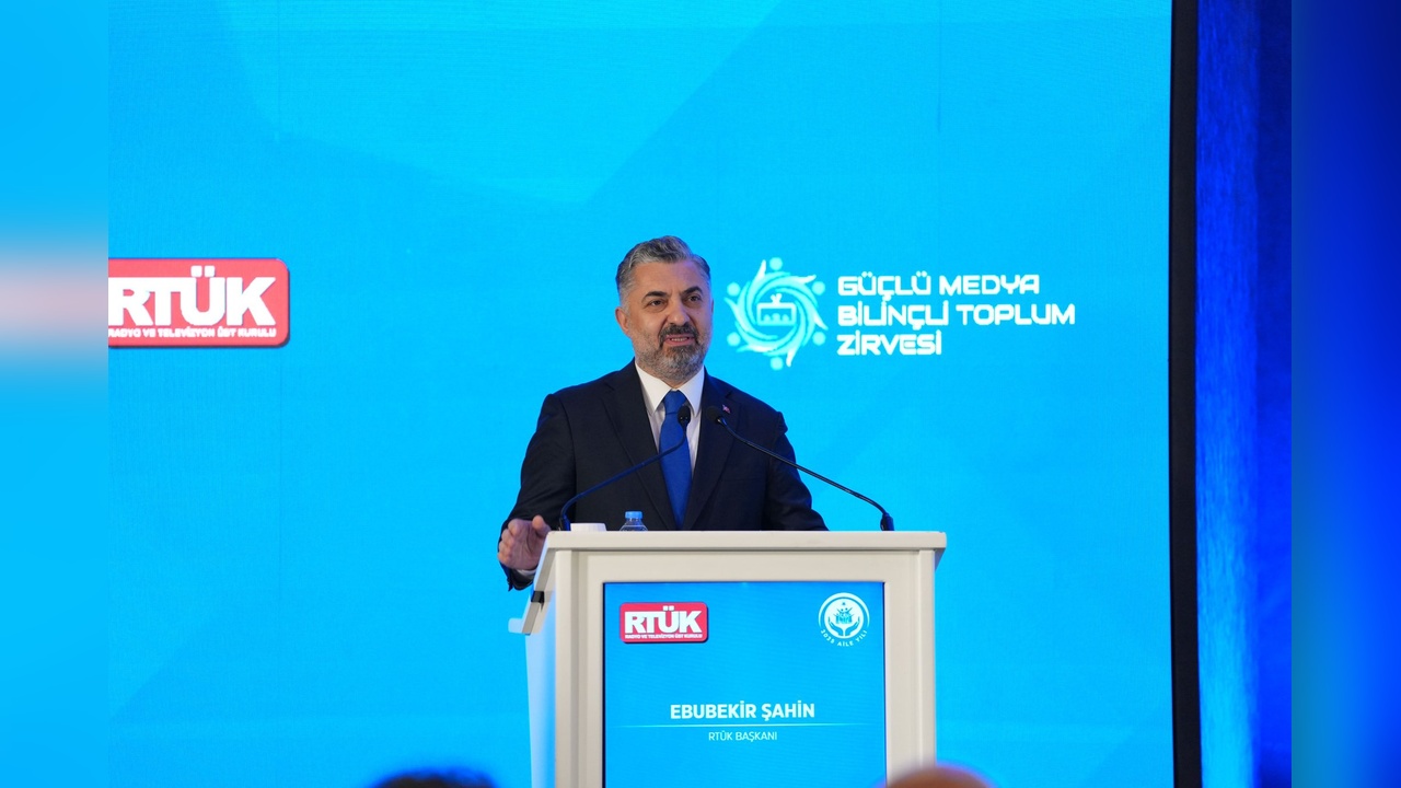 RTÜK Başkanı Şahin Medyanın Bireysel Algılar Üzerindeki Etkisini Vurguladı