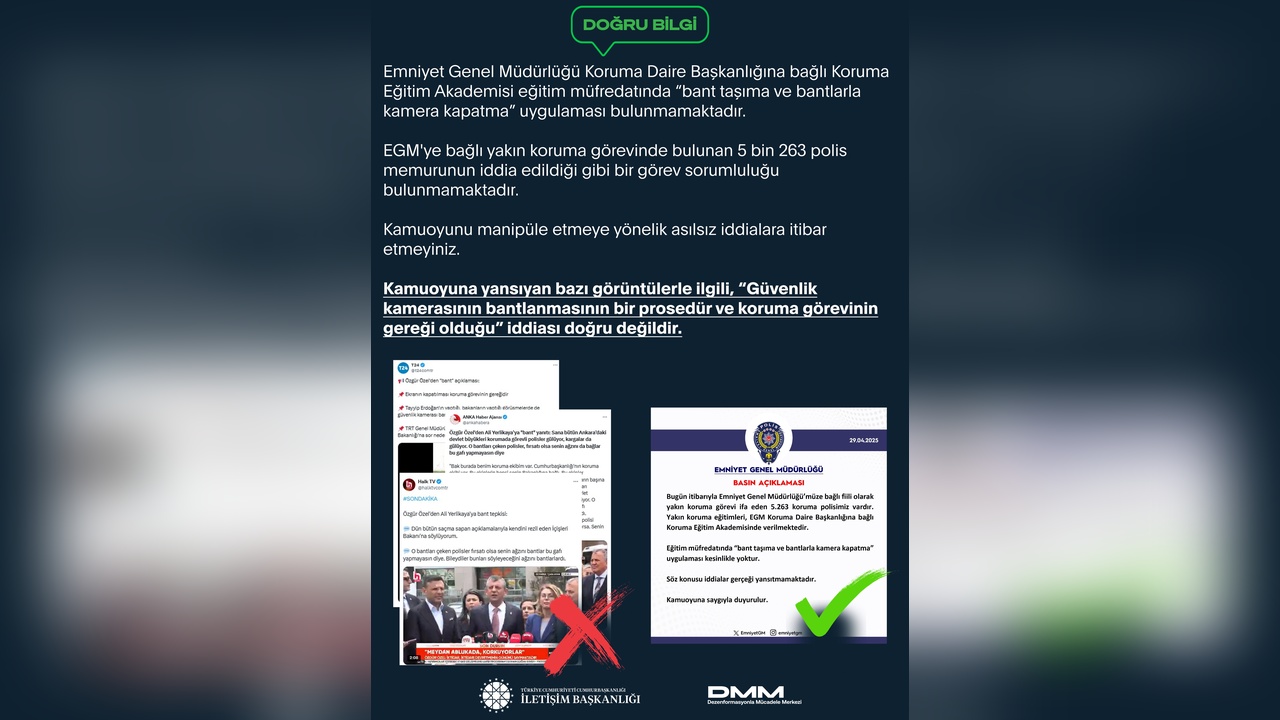 Koruma Eğitim Akademisi Müfredatında Kamera Kapatma Uygulaması Yer Almıyor