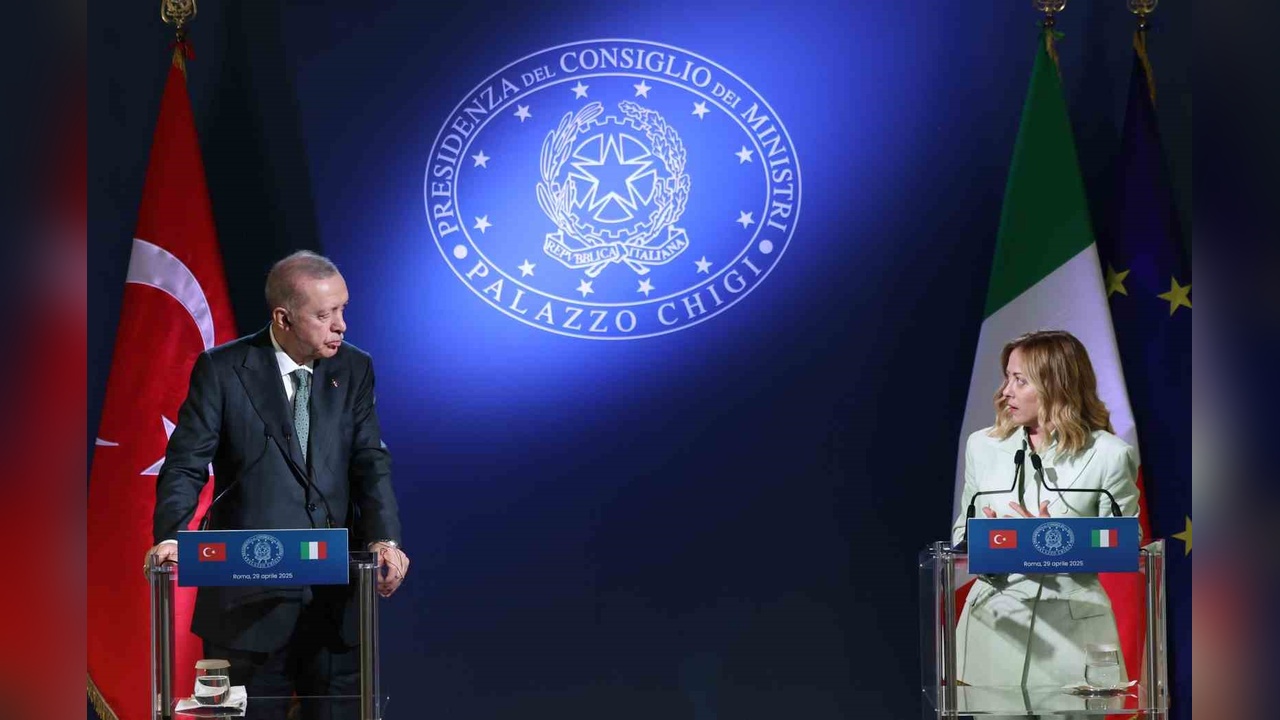 Erdoğan: İtalya ile Savunma Sanayinde İş Birliğimiz Artarak Sürecek