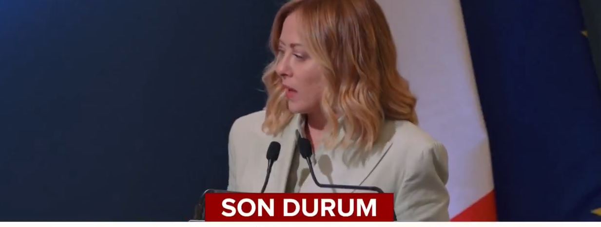 İtalya Başbakanı Meloni'den Erdoğan'a göçmenler övgüsü