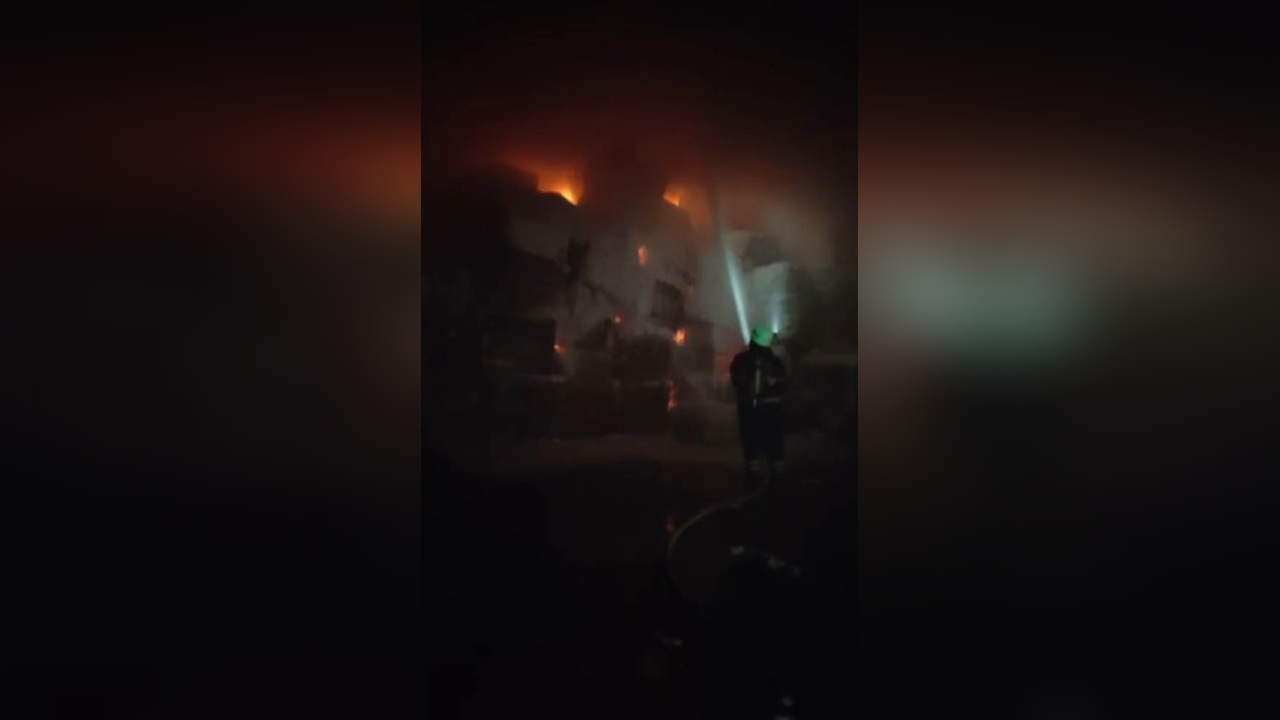 Kahramanmaraş’ta Tekstil Fabrikasındaki Yangın Başarıyla Söndürüldü