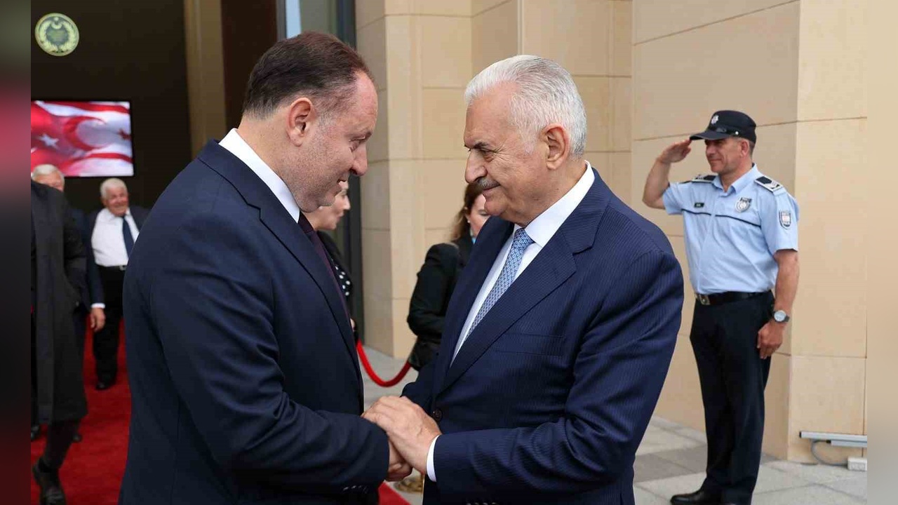 TDT Aksakallar Konseyi Başkanı Yıldırım, KKTC Meclis Başkanı Öztürkler ile Görüştü